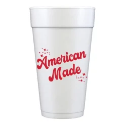 American Made Foam Cups