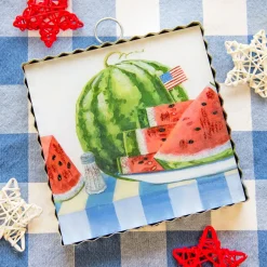 Americana Watermelon Mini Gallery Art