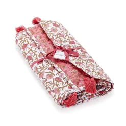 Autumn Blush Quilted Double-Sided Table Runner