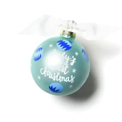 Baby's First Christmas Ornament, Blue