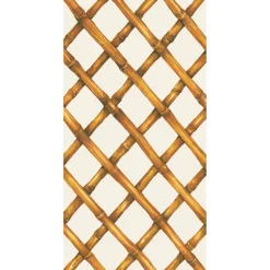Bamboo Lattice Guest Napkin Set