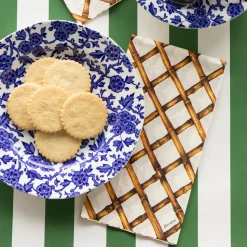 Bamboo Lattice Guest Napkin Set