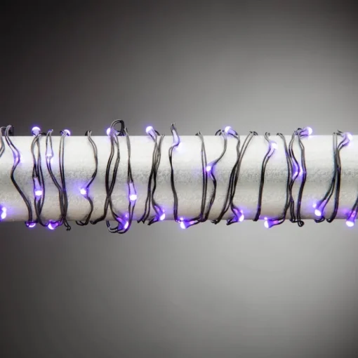 Battery Operated Purple Micro LED, 60"