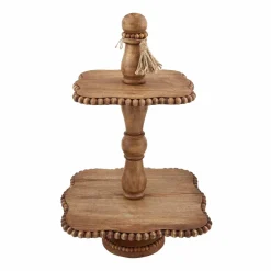 Beaded Tiered Tray