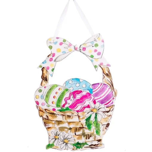 Beck’s Classic Easter Basket Door Hanger