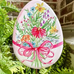 Beck’s Floral Easter Egg Stake