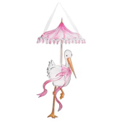Beck’s Girl Stork Door Hanger