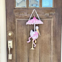 Beck’s Girl Stork Door Hanger