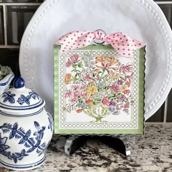 Beck’s Green Floral Arrangement Mini Gallery Art