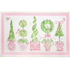 Beck’s Pink Bamboo Mat