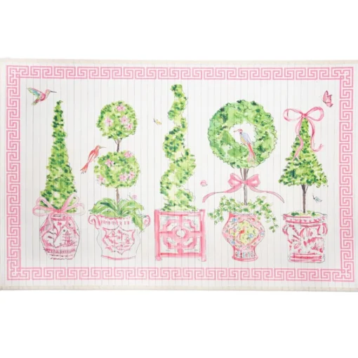 Beck’s Pink Bamboo Mat