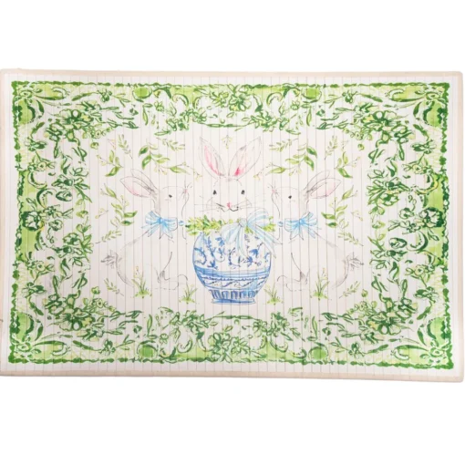 Beck’s Posh Bunny Bamboo Mat