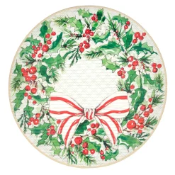Beck’s Round Holly Mat