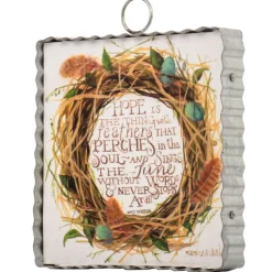 Bird Nest Wreath Mini Gallery Art