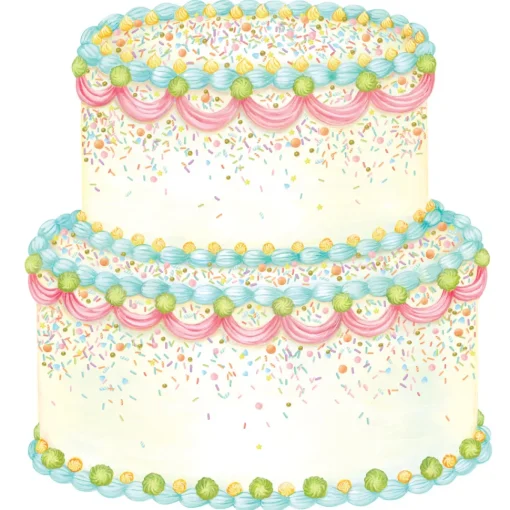 Birthday Cake Placemat Set