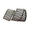 Black and White Illusion Ribbon, 2.5" X 10YD