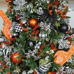 Black Matte Ball Ornament, 6