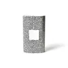 Black Small Dot Big Oval Vase by Happy Everything!