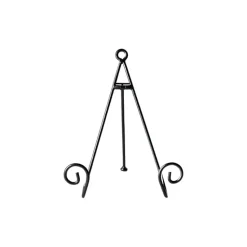 Black Swirl Mini Plate Stand by Happy Everything!