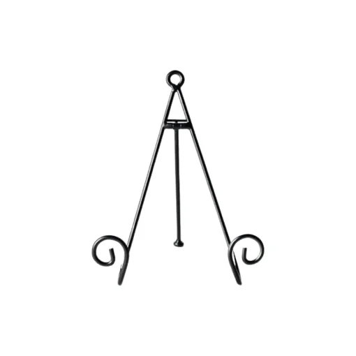 Black Swirl Mini Plate Stand by Happy Everything!