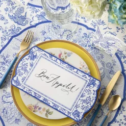 Blue Asiatic Pheasants Placemat Set