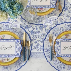 Blue Asiatic Pheasants Placemat Set