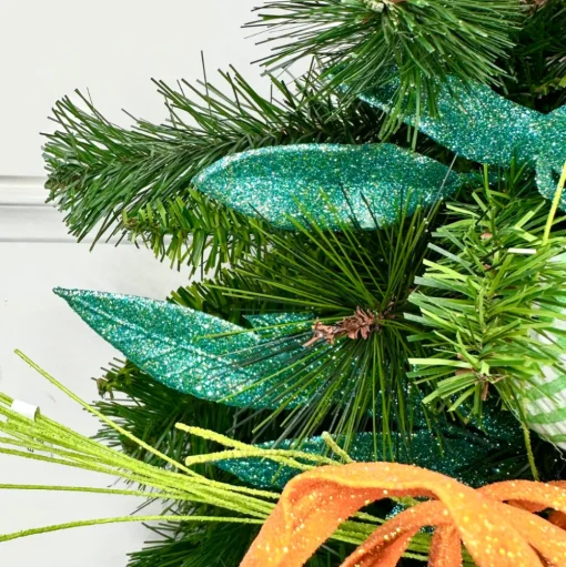 Blue Green Bayleaf Glitter Spray