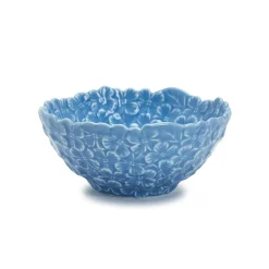 Blue Hydrangea Tidbit Bowl Set