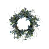 Blueberry Wreath, 24"