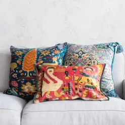 Bohemian Vintage Carpet Pattern Pillow