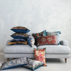 Bohemian Vintage Carpet Pattern Pillow