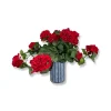 Bold Red Geranium Spray