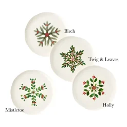 Botanical White Plate