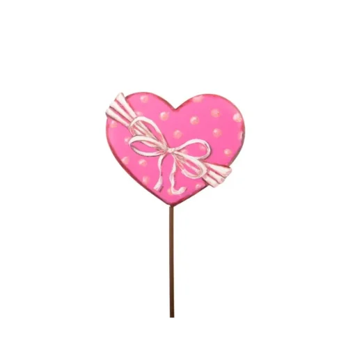 Bow Polka Dot Heart
