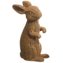 Brown Basketweave Rabbits