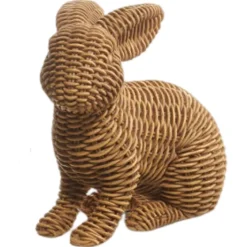 Brown Basketweave Rabbits