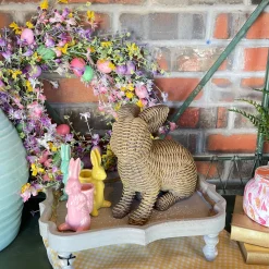 Brown Basketweave Rabbits