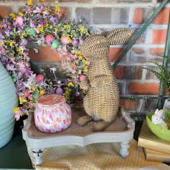 Brown Basketweave Rabbits