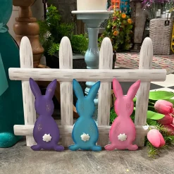 Bunnies Fenced In
