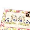 Bunny Blossoms Bamboo Mat