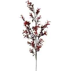 Burgundy Boxwood Spray