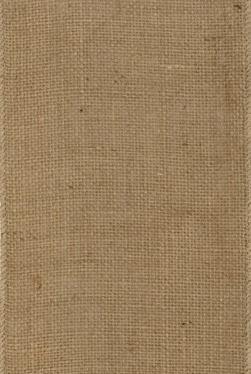Burlap Ribbon, 6"x10YD