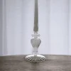 Cambridge Daphne Candlestick Holder Set, Clear