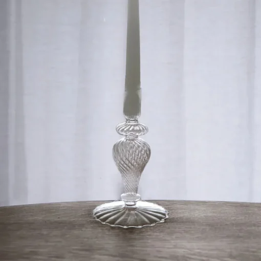 Cambridge Daphne Candlestick Holder Set, Clear