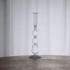 Cambridge Emma Candlestick Holder Set, Clear
