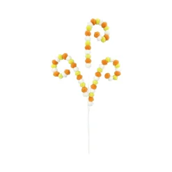 Candy Corn Felt Ball Spray