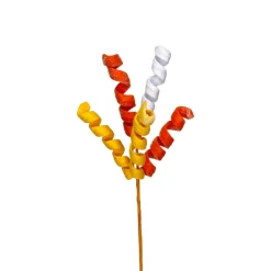 Candy Corn Frizzy Curly Pick