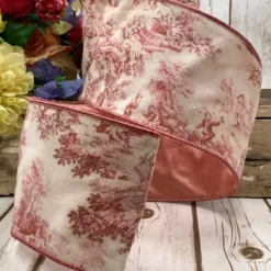 Canvas Provence Toile Ribbon, 4” X 10YD