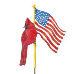 Cardinal & Flag
