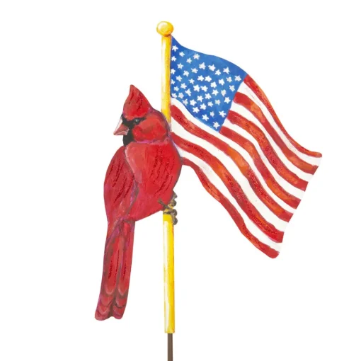 Cardinal & Flag